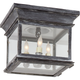 Club Small Square Flush Mount