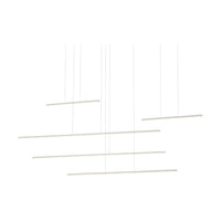 Chute Motion 60" LED Multi Pendant