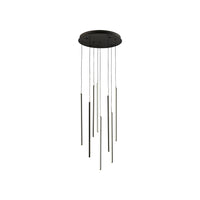 Chute 8 Head LED Multi Pendant