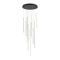 Chute 12 Head LED Multi Pendant