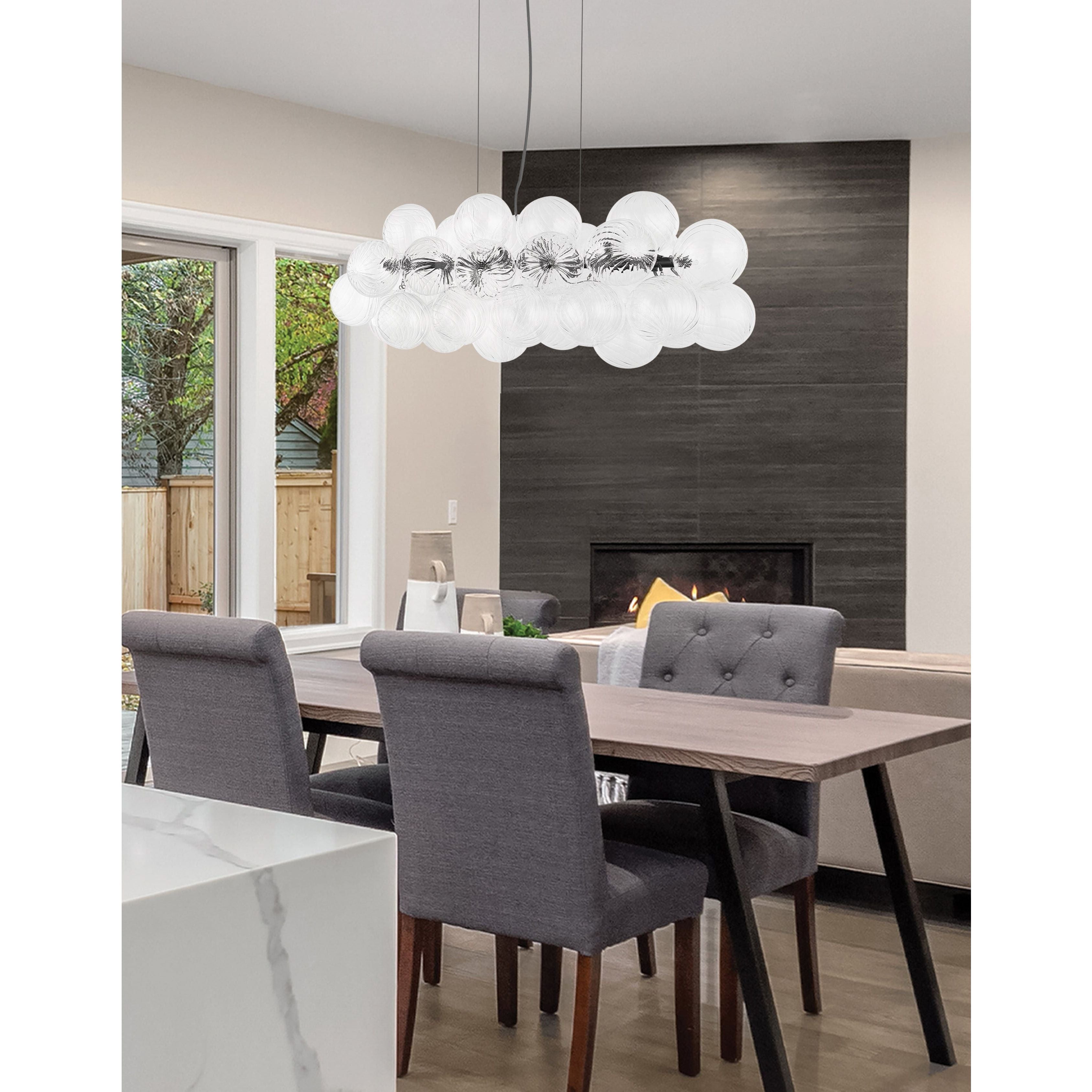 Charlize 10-Light Horizontal Pendant