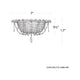 Chrysalita 2-Light Flush Mount