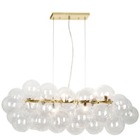 Comet 10-Light Horizontal Pendant