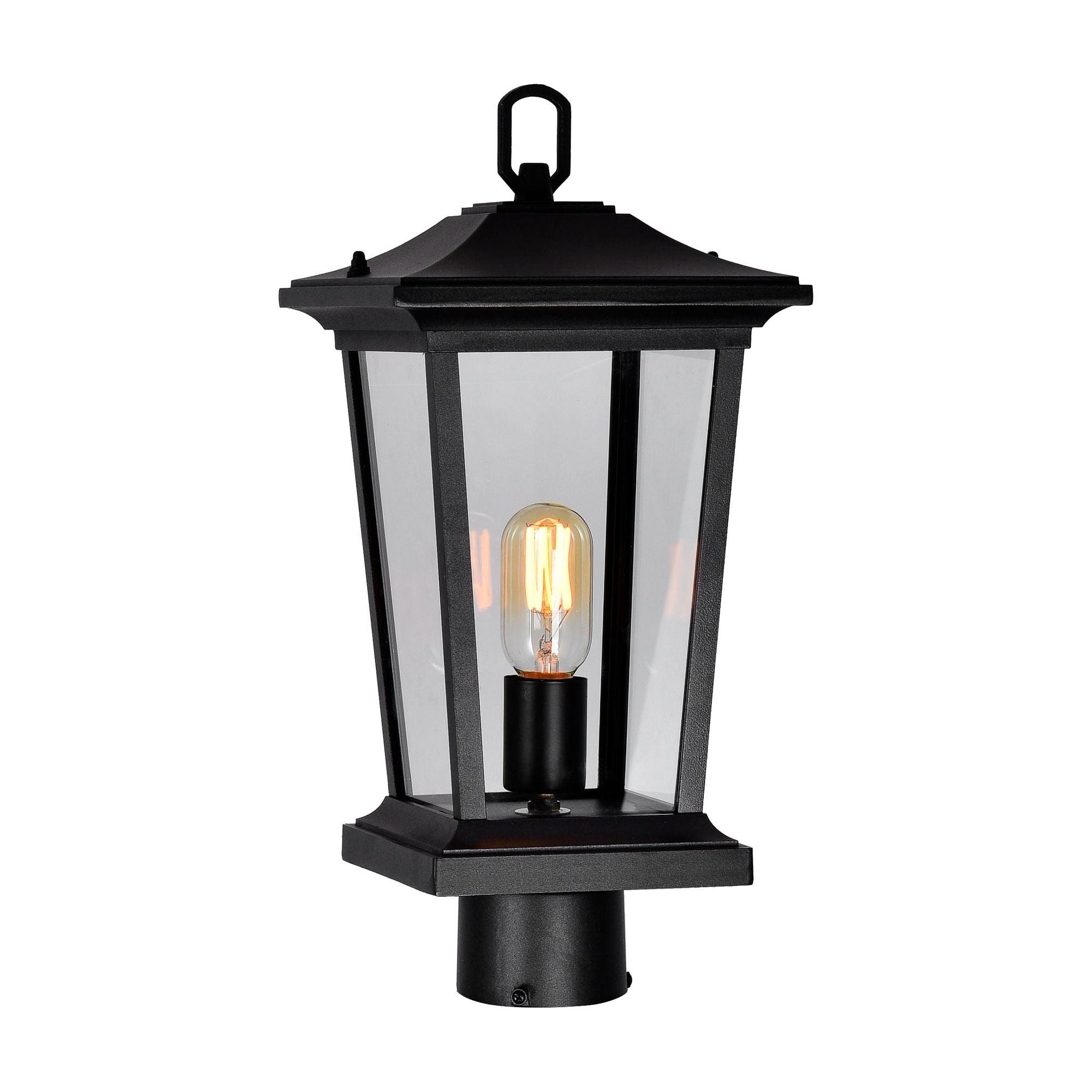 CWI - Leawood 1-Light Outdoor Post Light - Lights Canada
