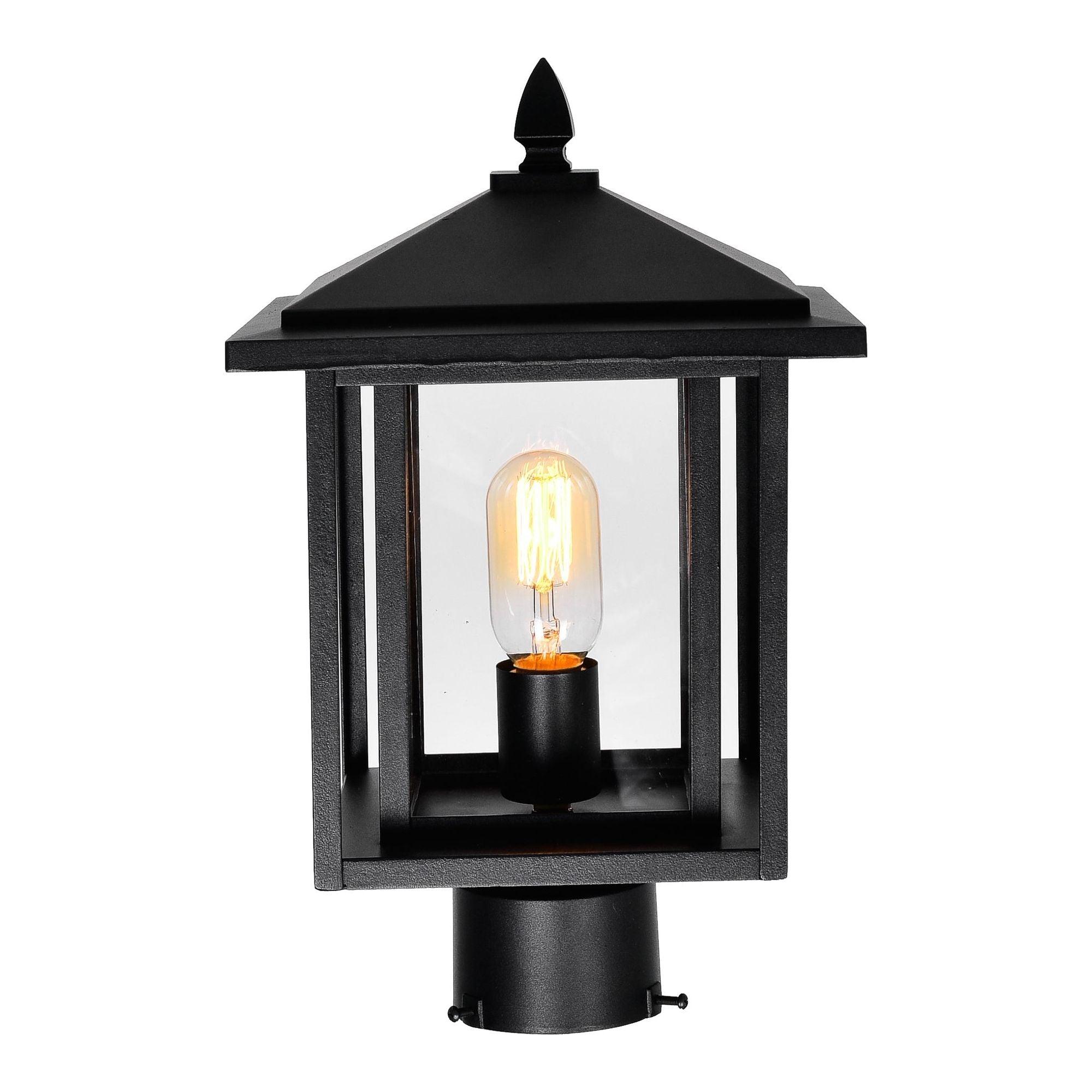 CWI - Crawford 1-Light Outdoor Post Light - Lights Canada