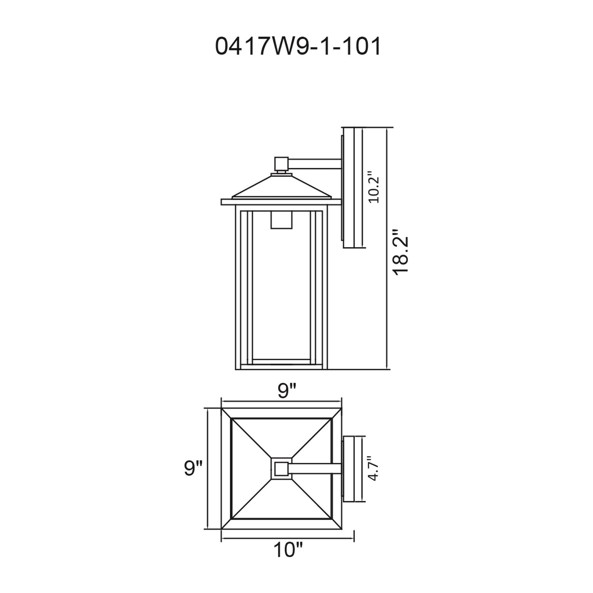 Crawford 1-Light Outdoor Wall Light