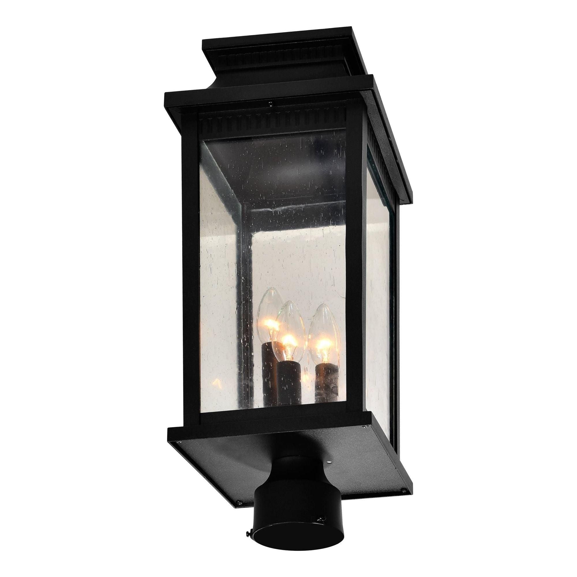CWI - Milford 3-Light Outdoor Post Light - Lights Canada
