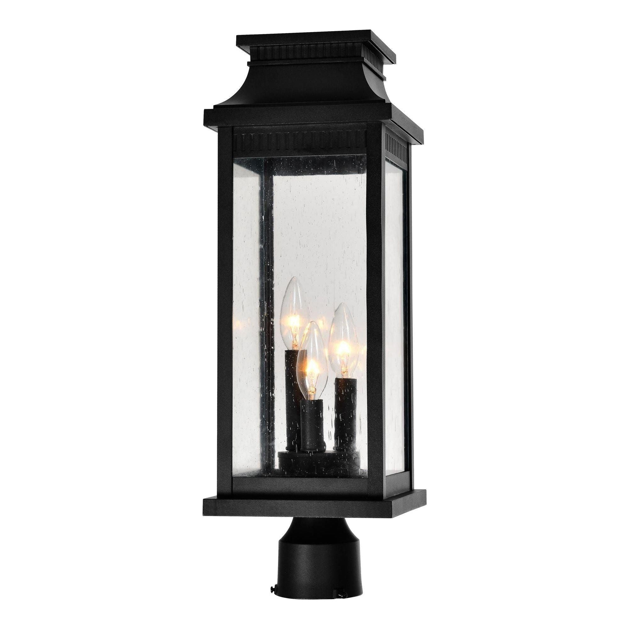 CWI - Milford 3-Light Outdoor Post Light - Lights Canada