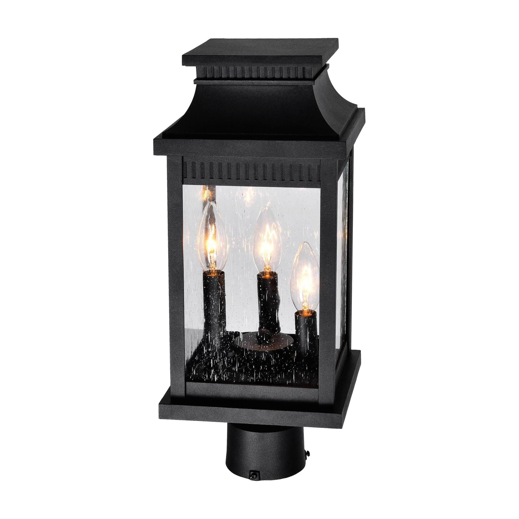 CWI - Milford 3-Light Outdoor Post Light - Lights Canada
