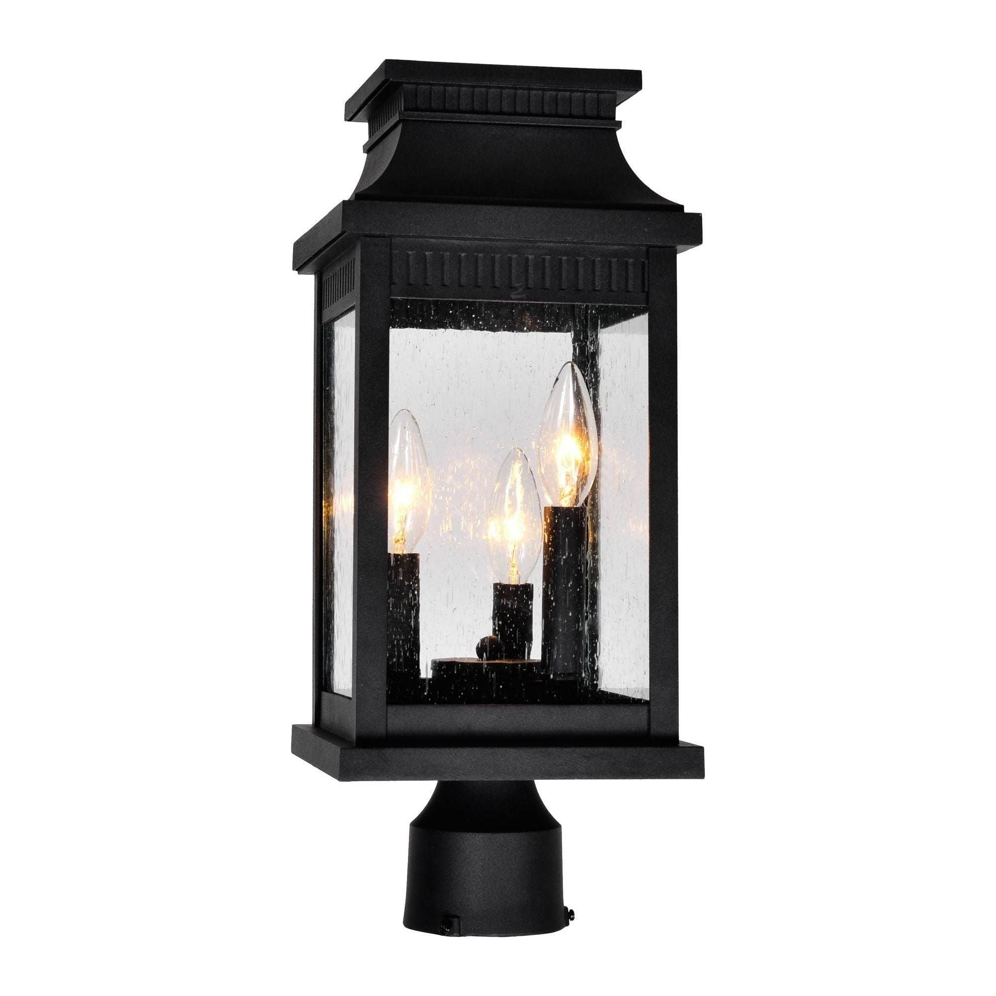 CWI - Milford 3-Light Outdoor Post Light - Lights Canada