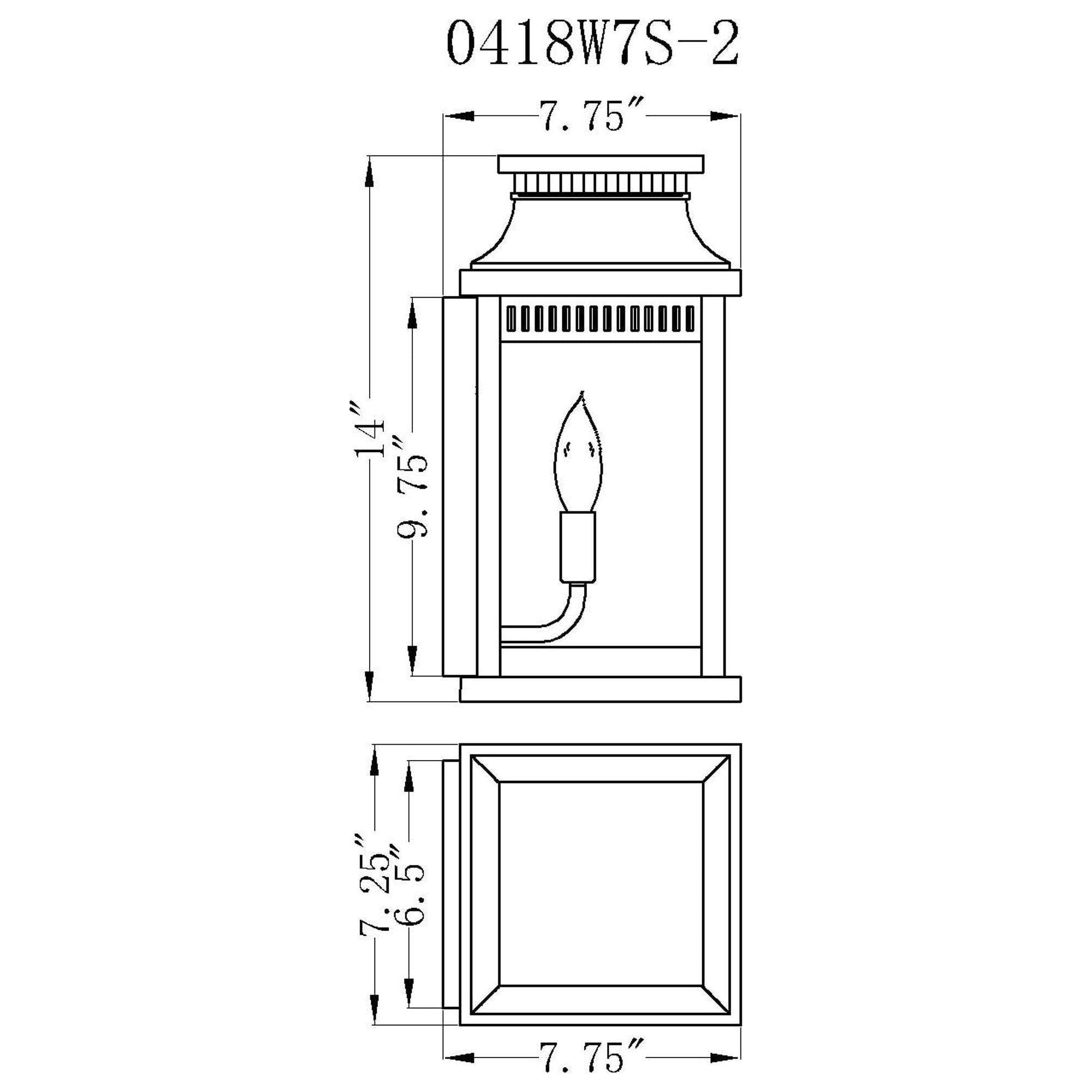 CWI - Milford 2-Light Outdoor Wall Light - Lights Canada