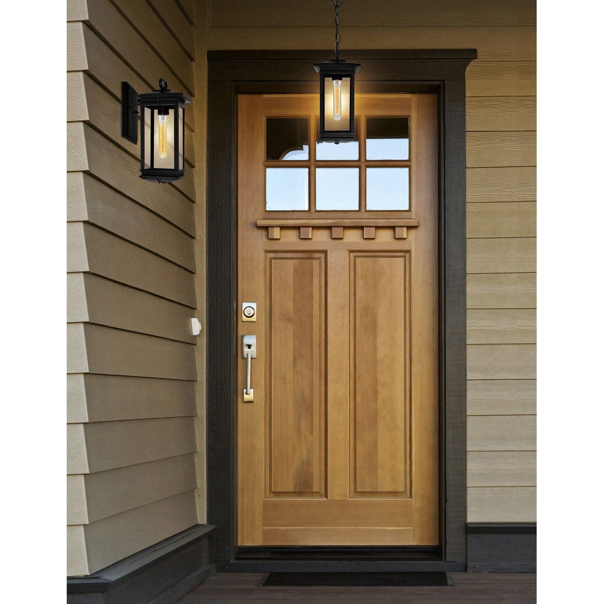 CWI - Oakwood 1-Light Outdoor Wall Light - Lights Canada
