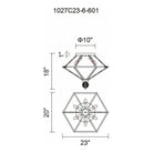 CWI - Calista Flush Mount - Lights Canada