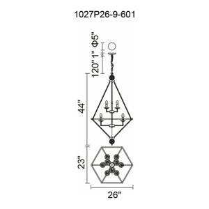 CWI - Calista Chandelier - Lights Canada