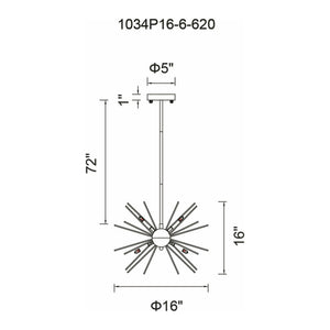 CWI - Savannah Chandelier - Lights Canada