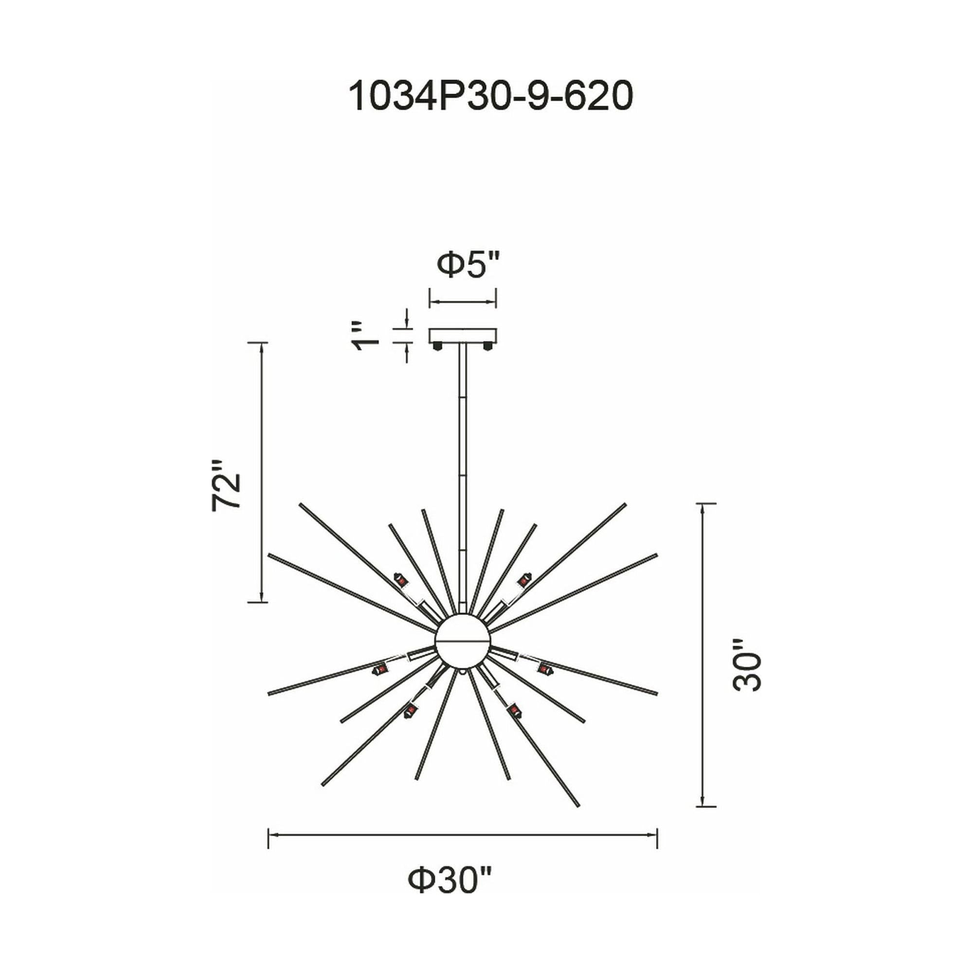 CWI - Savannah Chandelier - Lights Canada