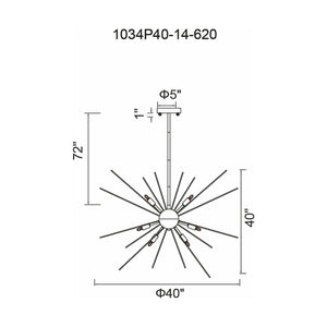 CWI - Savannah Chandelier - Lights Canada