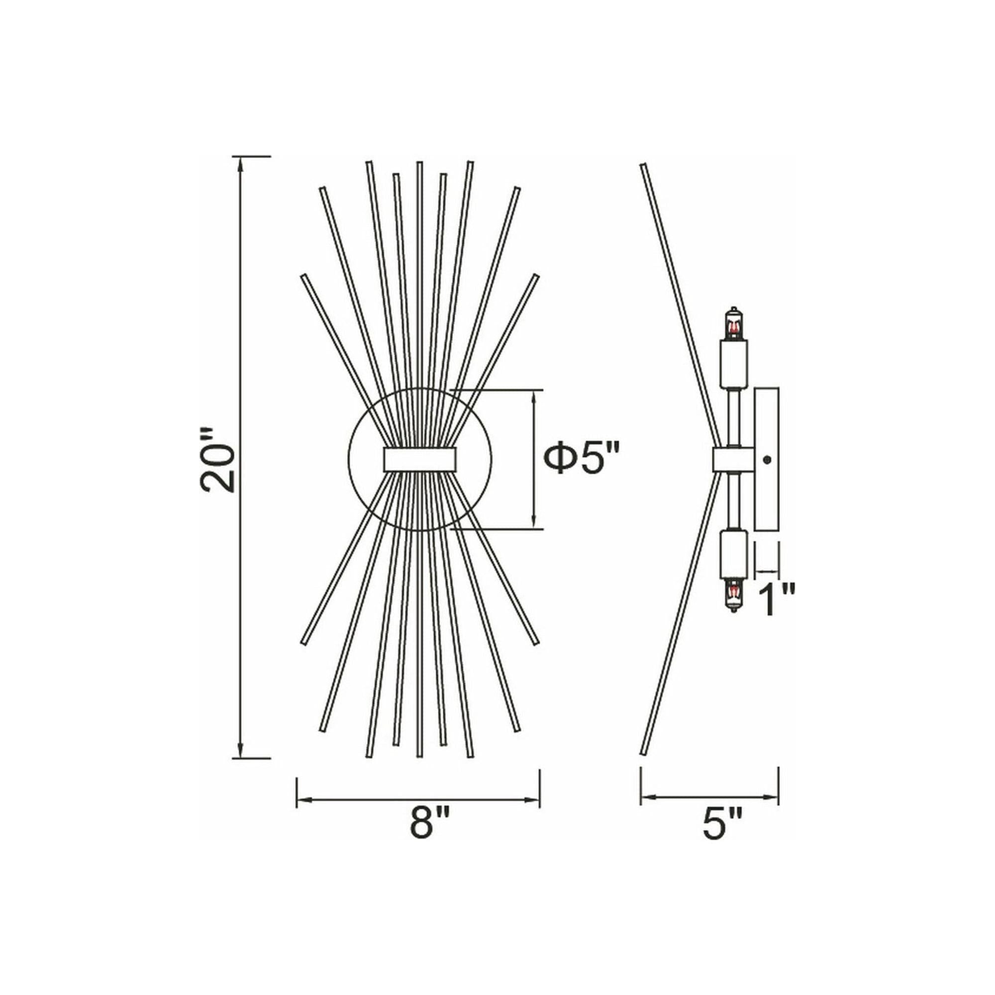 CWI - Savannah 2-Light Sconce - Lights Canada