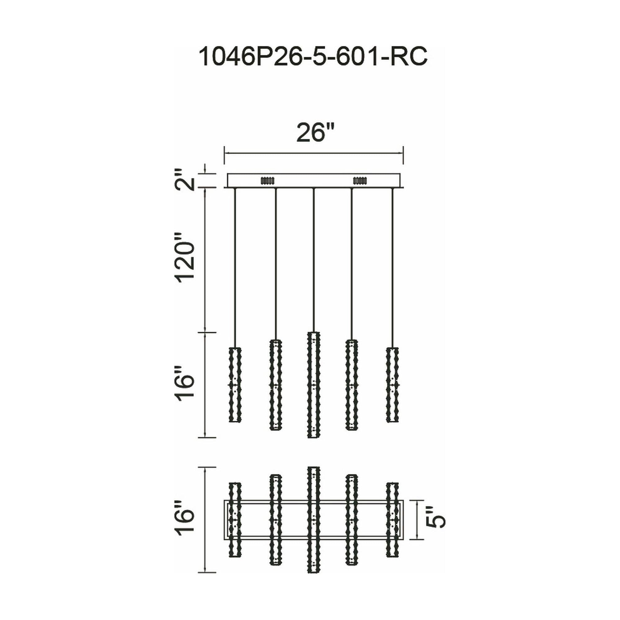 CWI - Celina Linear Suspension - Lights Canada