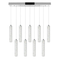 Celina Integrated LED 32" 9 Pendant Chandelier