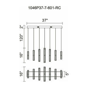 CWI - Celina Linear Suspension - Lights Canada