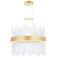 Genevieve Integrated LED 16" Chandelier