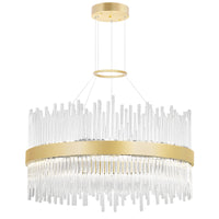 Genevieve Integrated LED 24" Chandelier
