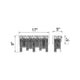 CWI - Glacier Vanity Light - Lights Canada