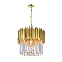 Deco 4-Light Down Chandelier