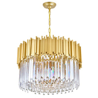 Deco 7-Light Down Chandelier