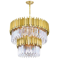 Deco 12-Light Down Chandelier