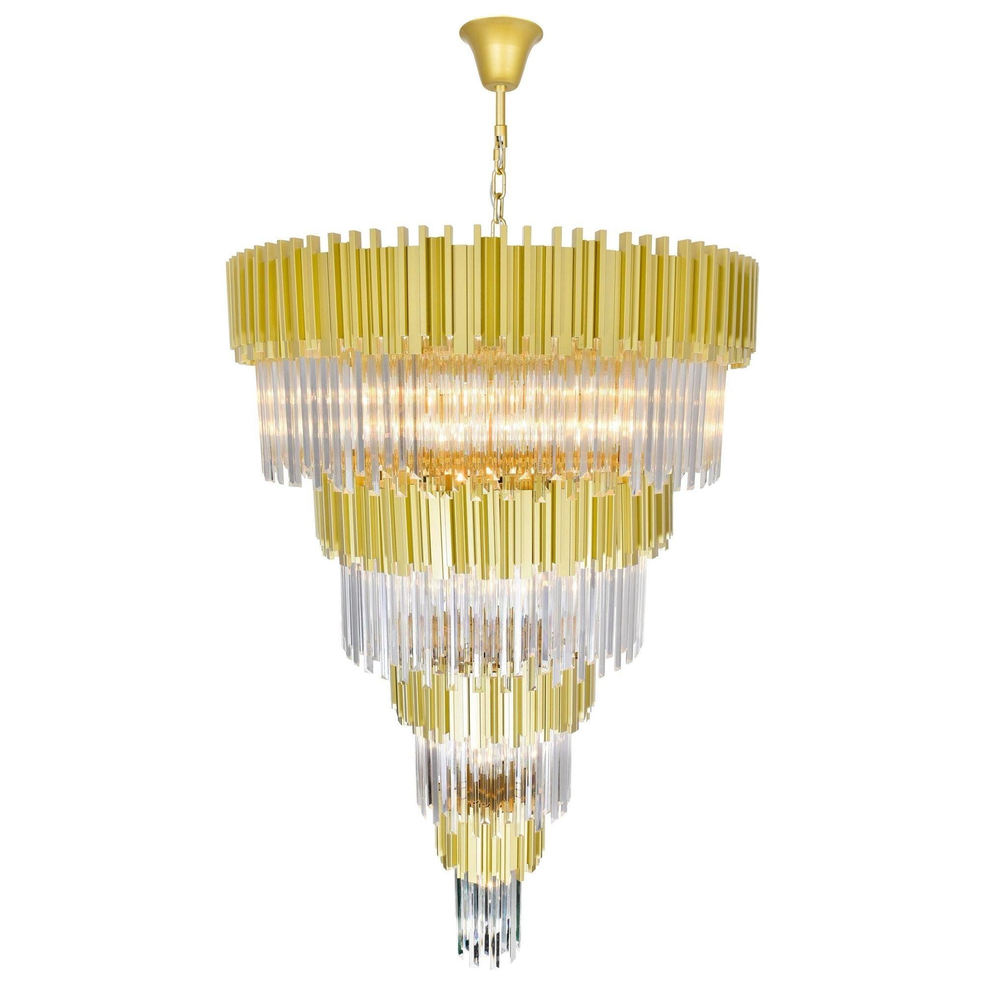 CWI - Deco 34-Light Down Chandelier - Lights Canada