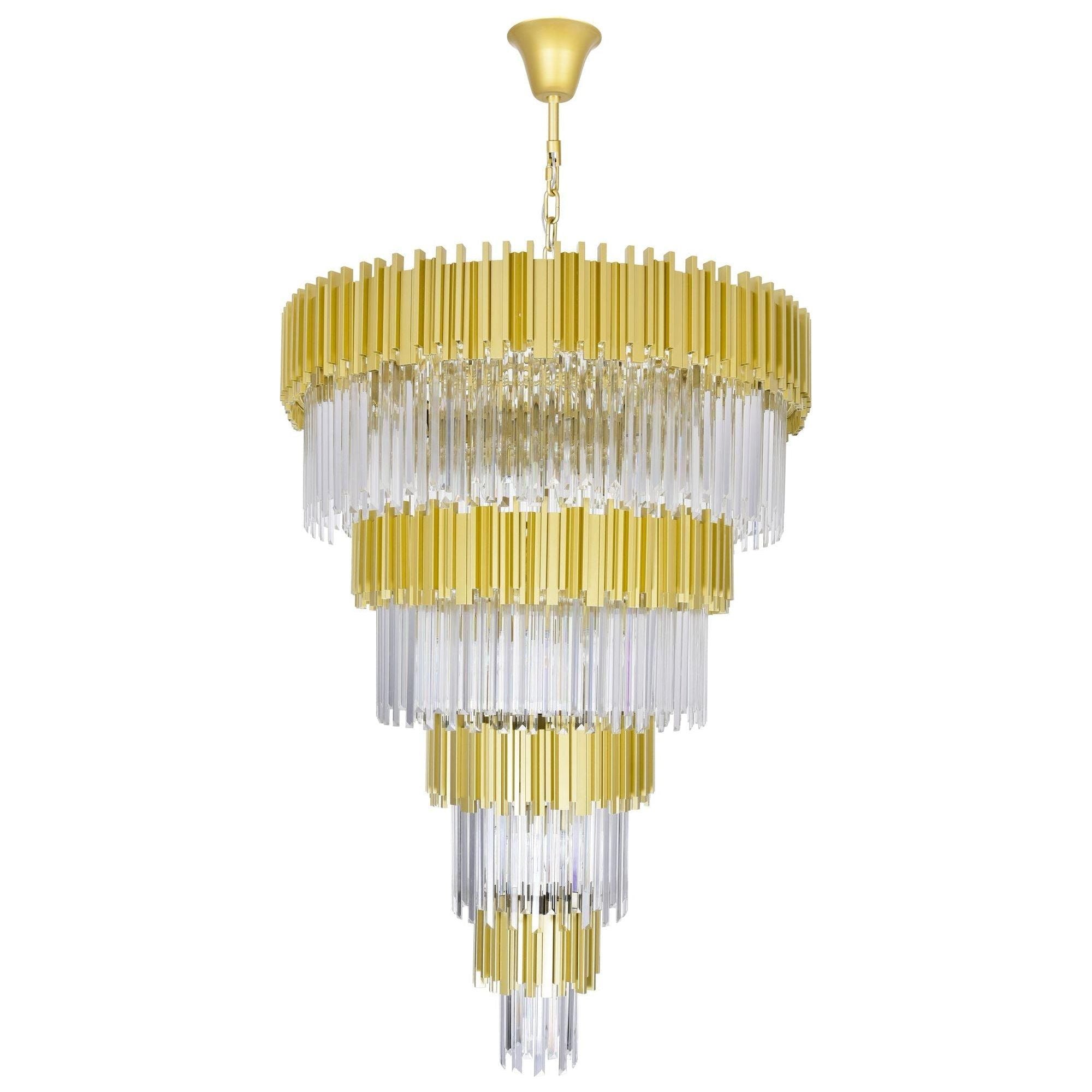 CWI - Deco 34-Light Down Chandelier - Lights Canada