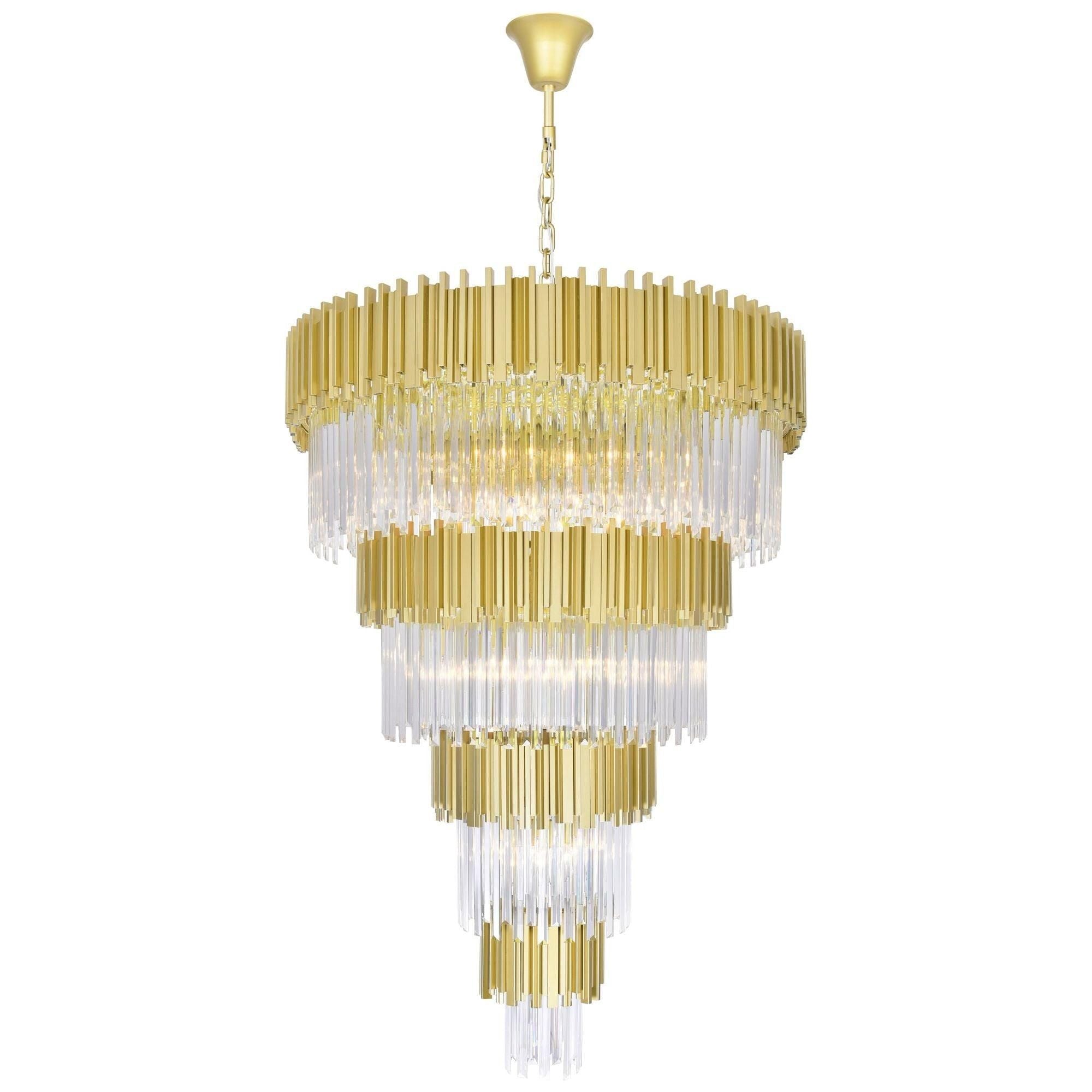 CWI - Deco 34-Light Down Chandelier - Lights Canada