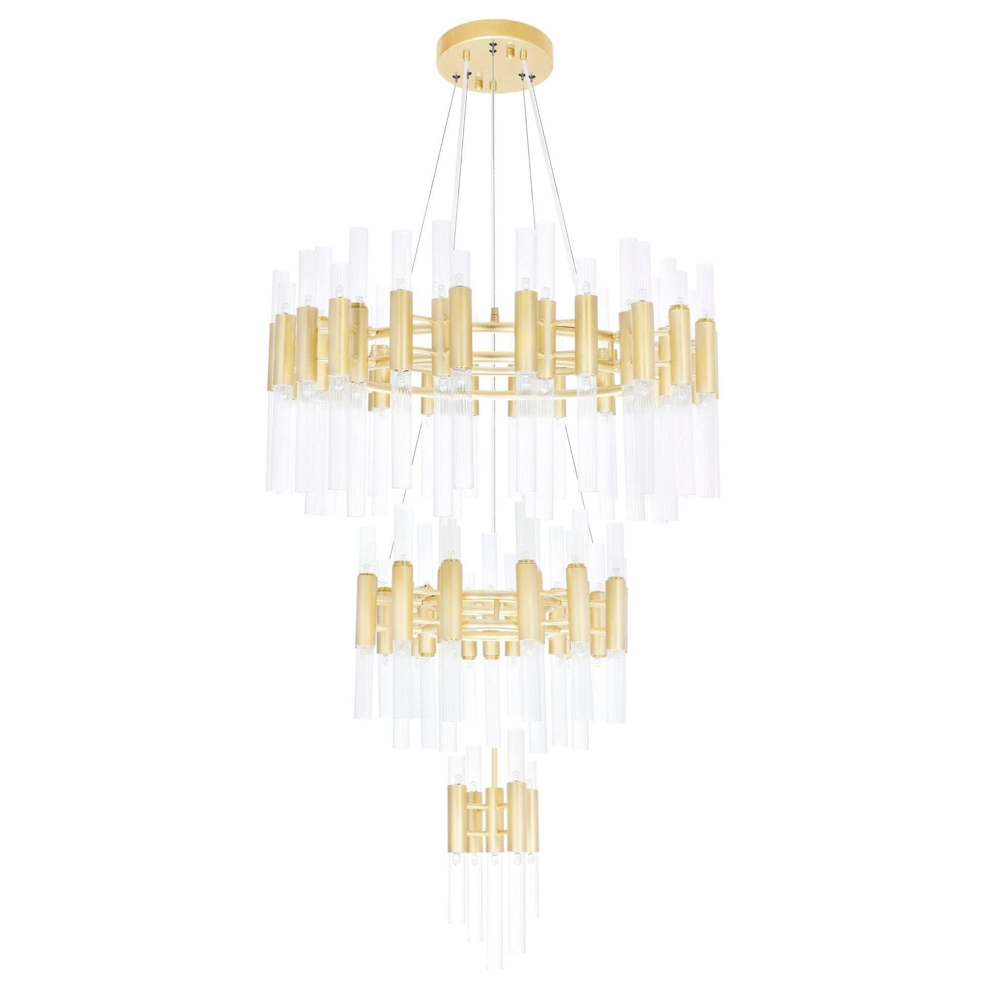 CWI - Orgue 123-Light Chandelier - Lights Canada