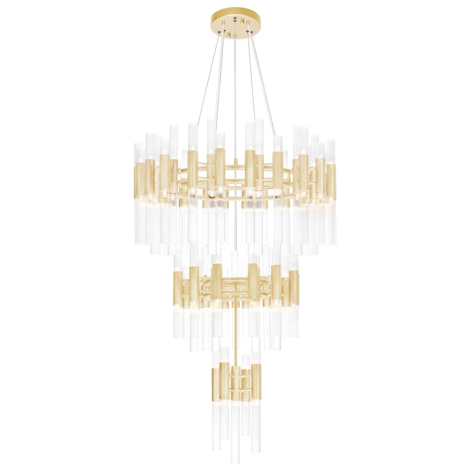 CWI - Orgue 123-Light Chandelier - Lights Canada