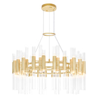 Orgue 72-Light 32" Chandelier