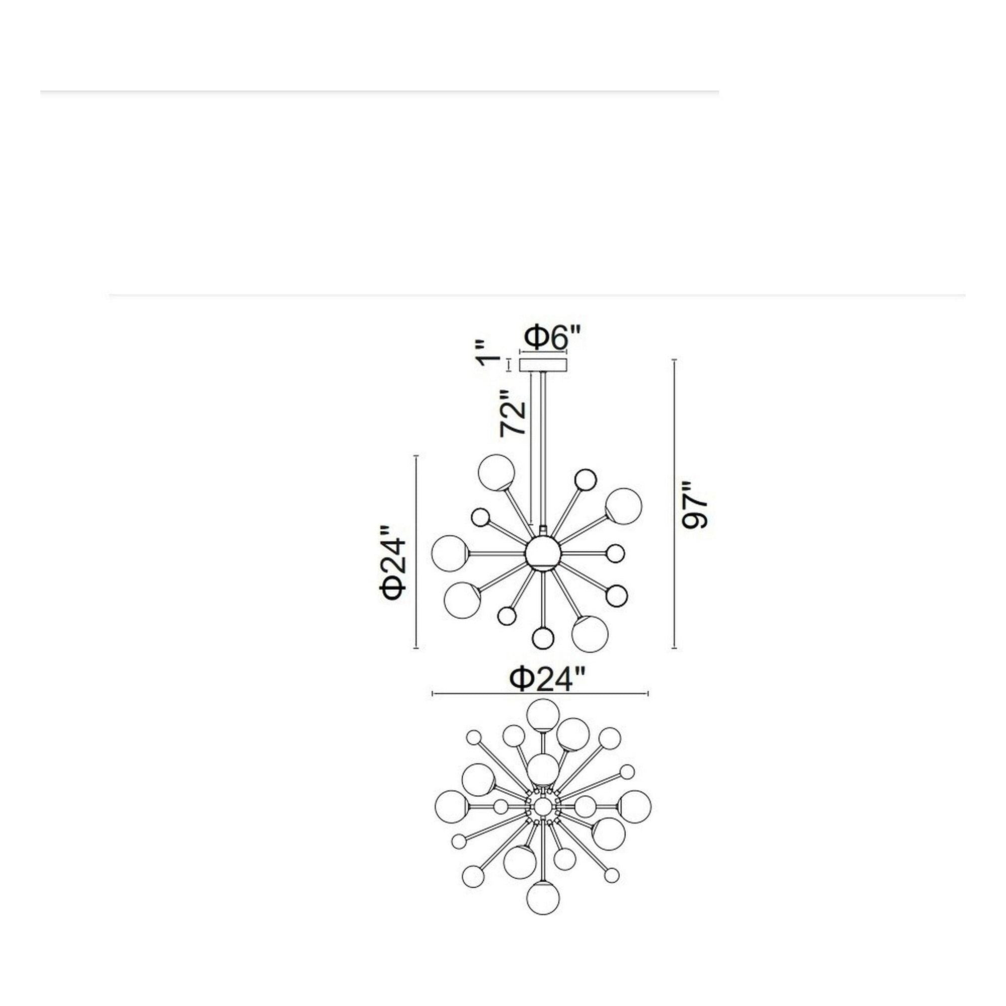 CWI - Element Chandelier - Lights Canada