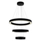 CWI - Ringer LED Integrated Chandelier - Lights Canada