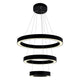 CWI - Ringer LED Integrated Chandelier - Lights Canada