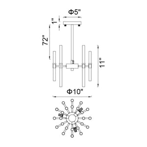 CWI - Miroir Chandelier - Lights Canada