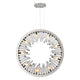 CWI - Spiked 9-Light Chandelier - Lights Canada