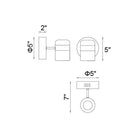 CWI - Moxie Sconce - Lights Canada