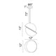 CWI - Gemini Pendant - Lights Canada