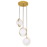 Da Vinci 3-Light 16" Multi-Light Pendant
