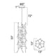 CWI - Icicle Chandelier - Lights Canada