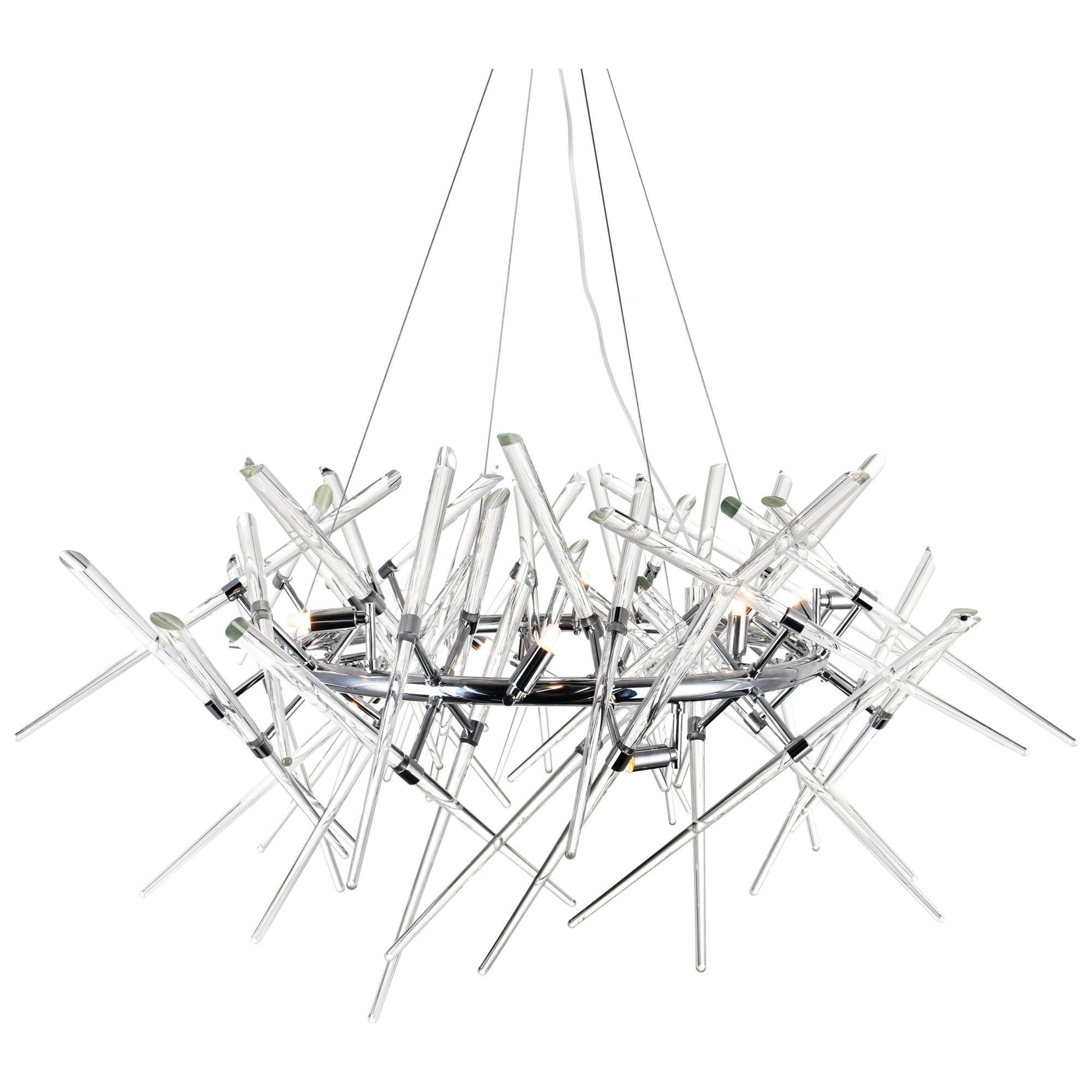 CWI - Icicle 12-Light Chandelier - Lights Canada