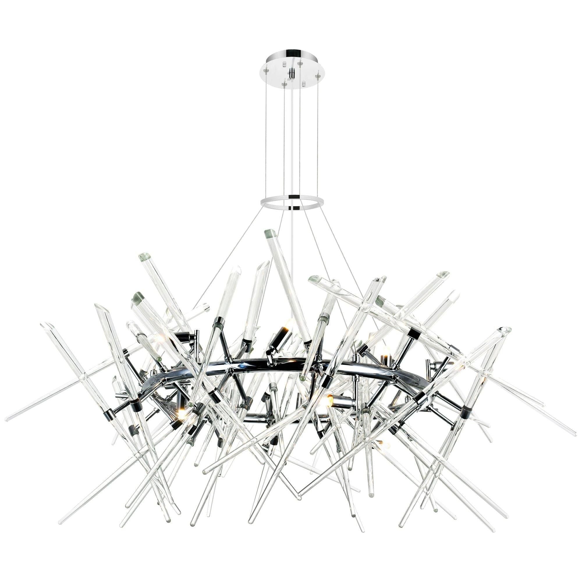 CWI - Icicle 12-Light Chandelier - Lights Canada