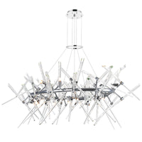 Icicle 12-Light 43" Chandelier