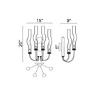 CWI - Meduse Sconce - Lights Canada